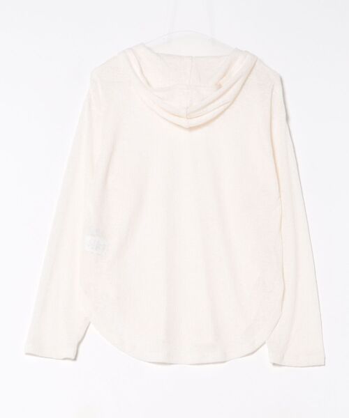 シアーフーディーカットソー（Tシャツ/カットソー）｜CHIGNON