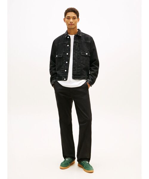 tommy jeans(トミー ジーンズ)の「プリーツデニムジャケット(ブルゾン・メンズ・ブラック・X-LARGE/LARGE/MEDIUM/SMALL)」の3枚目の写真