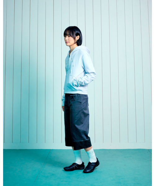 THECOLDESTMOMENT(ザコールデストモーメント)の「TCM dot hooded zip-up (light grey)(パーカー・レディース・その他・LARGE/SMALL/MEDIUM)」の9枚目の写真