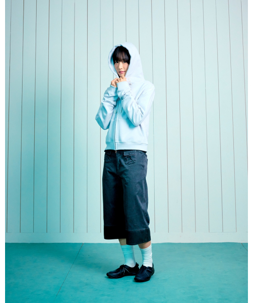 THECOLDESTMOMENT(ザコールデストモーメント)の「TCM dot hooded zip-up (light grey)(パーカー・レディース・その他・LARGE/SMALL/MEDIUM)」の10枚目の写真