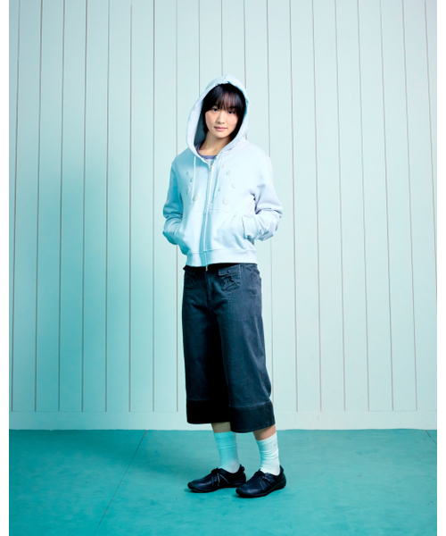THECOLDESTMOMENT(ザコールデストモーメント)の「TCM dot hooded zip-up (light grey)(パーカー・レディース・その他・LARGE/SMALL/MEDIUM)」の11枚目の写真