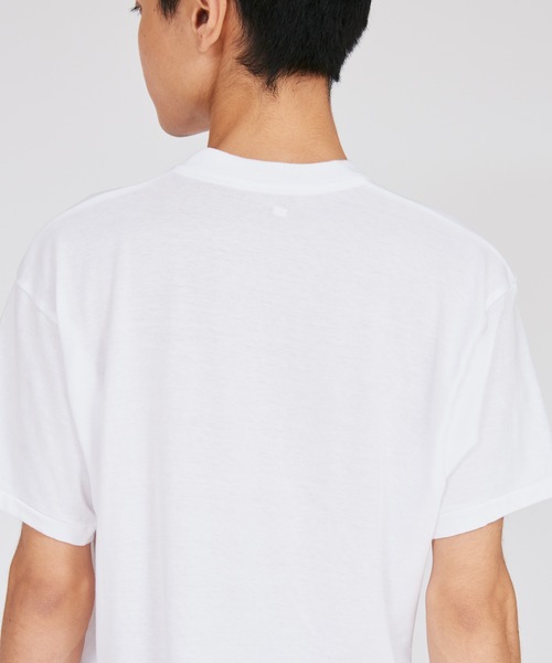 HANES(ヘインズ)の「【Hanes/ヘインズ】メンズ 【3枚組】アカラベルクルーネックTシャツ 赤パック(Tシャツ/カットソー・メンズ・ホワイト・X-LARGE/SMALL/MEDIUM/LARGE/X-SMALL)」の10枚目の写真