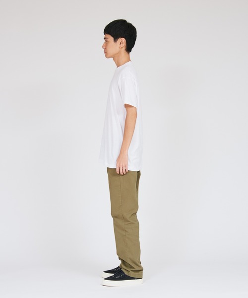 HANES(ヘインズ)の「【Hanes/ヘインズ】メンズ 【3枚組】アカラベルクルーネックTシャツ 赤パック(Tシャツ/カットソー・メンズ・ホワイト・X-LARGE/SMALL/MEDIUM/LARGE/X-SMALL)」の12枚目の写真