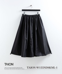 TAION（タイオン）の「【TAION(タイオン)】〈ウィメンズ〉ノンダウン ミリタリー ギャザースカート（スカート）」