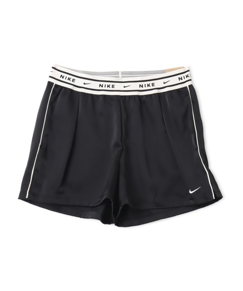 NIKE(ナイキ)の「NIKE AS WMNS NSW OFFLN WVN STN SHORT / ナイキ ウィメンズ NSW OFFLN WVN STN ショート 【SP】(その他パンツ・レディース・パープル/ブラック/ホワイト・S/M/L)」の2枚目の写真