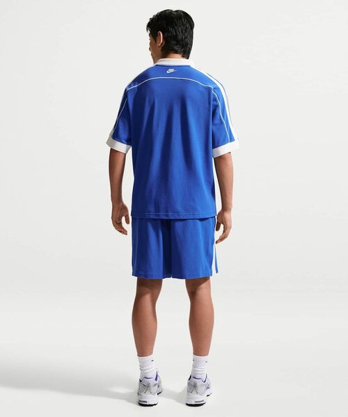 NIKE（ナイキ）の「《セットアップ対応商品》ナイキ スポーツウェア クラブ メンズ オーバーサイズド ショートスリーブ ポロ / Nike Sportswear Club Men's Oversized Short-Sleeve Polo IF0724-480 Game Royal（ポロシャツ・メンズ・ロイヤルブルー・XL/S/M/L/2XL）」の13枚目の写真