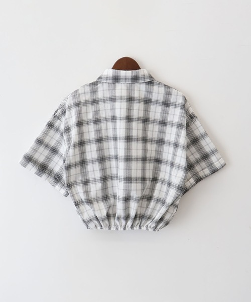 SpRay（スプレイ）の「チェックシャツクロップドアンサンブル（シャツ/ブラウス・レディース・ホワイト/ブラウン/ブラック・FREE）」の19枚目の写真