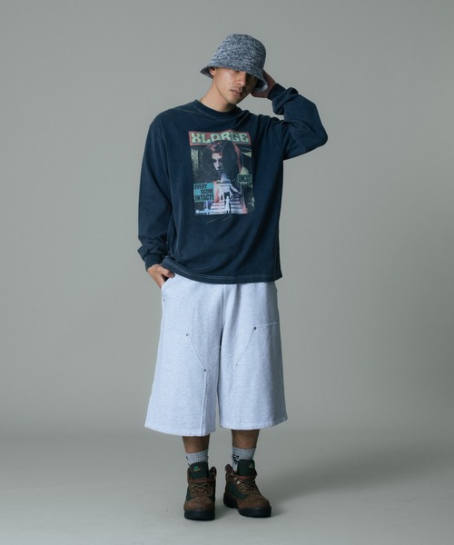 XLARGE(エクストララージ)の「UNCUT L/S TEE(Tシャツ/カットソー・メンズ・ネイビー/ブラック/オフホワイト・S/M/L/XL)」の11枚目の写真