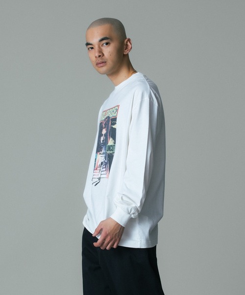 XLARGE(エクストララージ)の「UNCUT L/S TEE(Tシャツ/カットソー・メンズ・ネイビー/ブラック/オフホワイト・S/M/L/XL)」の10枚目の写真