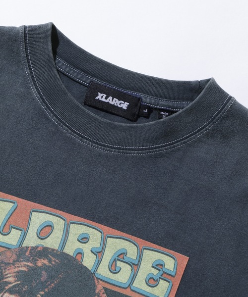 XLARGE(エクストララージ)の「UNCUT L/S TEE(Tシャツ/カットソー・メンズ・ネイビー/ブラック/オフホワイト・S/M/L/XL)」の5枚目の写真