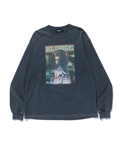 XLARGE(エクストララージ)の「UNCUT L/S TEE(Tシャツ/カットソー・メンズ・ネイビー/ブラック/オフホワイト・S/M/L/XL)」の15枚目の写真