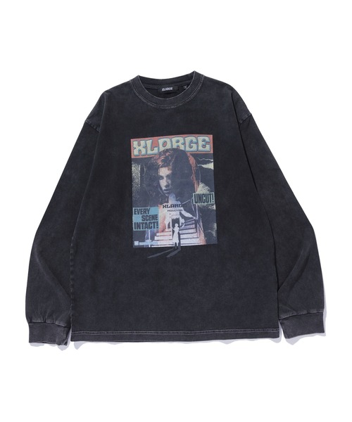 XLARGE(エクストララージ)の「UNCUT L/S TEE(Tシャツ/カットソー・メンズ・ネイビー/ブラック/オフホワイト・S/M/L/XL)」の14枚目の写真