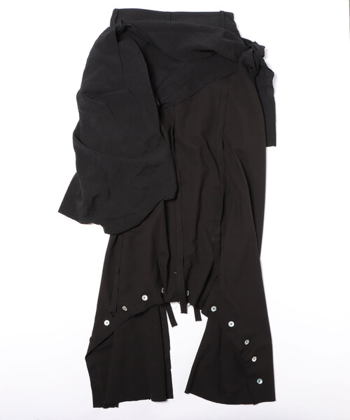 L.H.P(エルエイチピー)の「aenrmous/エーノマース/HERCULES PANTS(その他パンツ・レディース・ブラック・2/1)」の2枚目の写真