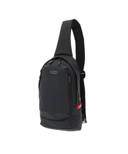 Manhattan Portage(マンハッタンポーテージ)の「NEUES LITTLE ITALY CROSSBODY BAG TUSSAH PVC(ボディバッグ/ウエストポーチ・メンズ・ブラック・SMALL)」の9枚目の写真
