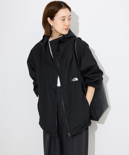 SLOBE IENA(スローブイエナ)の「《追加2》THE NORTH FACE/ザ ノース フェイス Compact Jacket NP72530(マウンテンパーカー・レディース・ブラック・MEDIUM)」の7枚目の写真