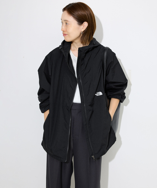 SLOBE IENA(スローブイエナ)の「《追加2》THE NORTH FACE/ザ ノース フェイス Compact Jacket NP72530(マウンテンパーカー・レディース・ブラック・MEDIUM)」の8枚目の写真