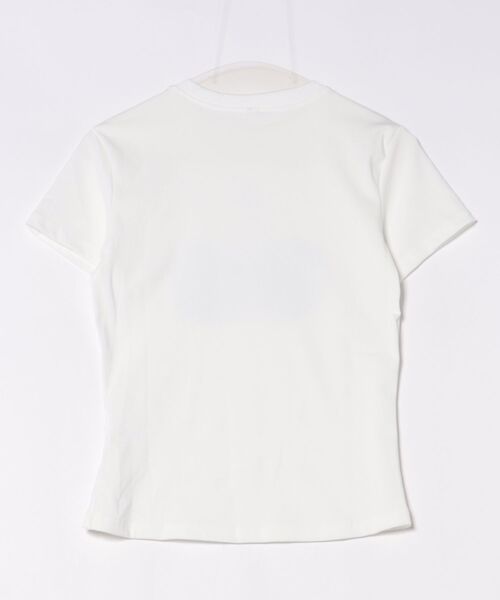 Alvia（アルビア）の「チェリープリント半袖Tシャツ（Tシャツ/カットソー・レディース・ホワイト・M）」の7枚目の写真