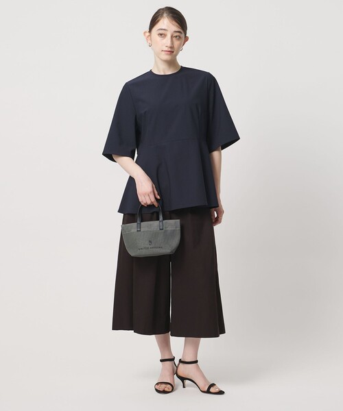 UNITED ARROWS(ユナイテッドアローズ)の「コンビ メッシュ トートバッグ S(トートバッグ・レディース・ベージュ/ブラック/グレー系/ネイビー・FREE)」の5枚目の写真