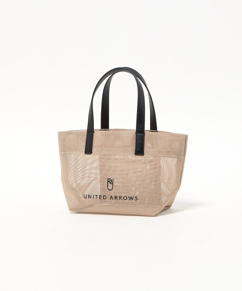 UNITED ARROWS(ユナイテッドアローズ)の「コンビ メッシュ トートバッグ S(トートバッグ・レディース・ベージュ/ブラック/グレー系/ネイビー・FREE)」の9枚目の写真