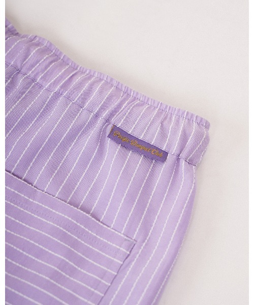 #Re:room（リルーム）の「ストライプワイドカラーパンツ（その他パンツ・メンズ・ブラック/ブルー/パープル・SMALL/MEDIUM）」の15枚目の写真