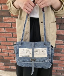 SNOOPY×OLD BETTY'S | スヌーピー【SNOOPY】デニム 差し込み式 2WAY ショルダーバック(ショルダーバッグ)