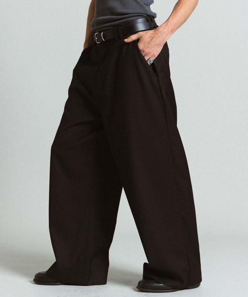 wide straight slacks / ワイドストレートスラックス（スラックス