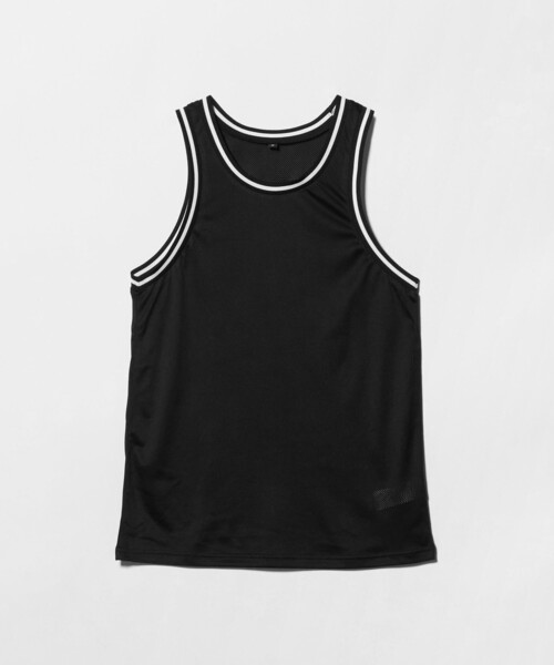 Steven Alan(スティーブンアラン)の「<BUILD YOUR BRAND MESH TTP/Tシャツ(Tシャツ/カットソー・メンズ・ブラック/ホワイト・M/L)」の1枚目の写真