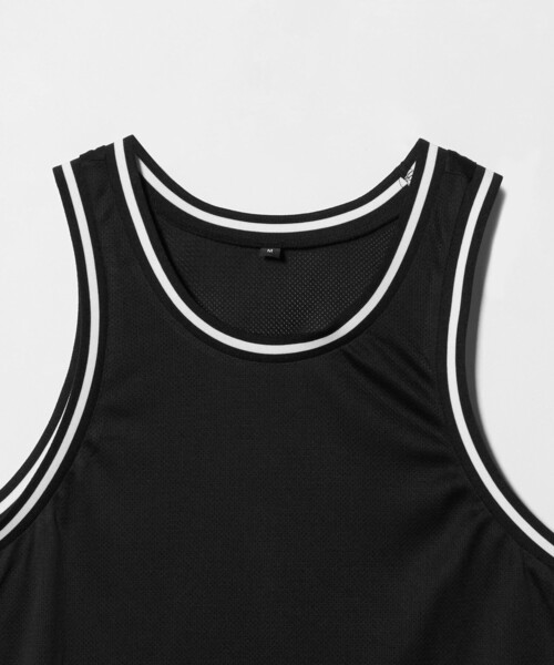 Steven Alan(スティーブンアラン)の「<BUILD YOUR BRAND MESH TTP/Tシャツ(Tシャツ/カットソー・メンズ・ブラック/ホワイト・M/L)」の4枚目の写真