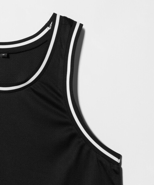 Steven Alan(スティーブンアラン)の「<BUILD YOUR BRAND MESH TTP/Tシャツ(Tシャツ/カットソー・メンズ・ブラック/ホワイト・M/L)」の5枚目の写真
