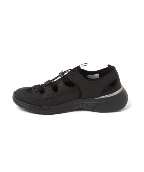 le coq sportif(ルコックスポルティフ)の「le coq sportif/ロレーヌ SS/759481(スリッポン・レディース・ベージュ/ブラック/グレー・LARGE/MEDIUM)」の4枚目の写真