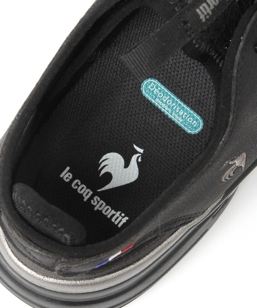 le coq sportif(ルコックスポルティフ)の「le coq sportif/ロレーヌ SS/759481(スリッポン・レディース・ベージュ/ブラック/グレー・LARGE/MEDIUM)」の13枚目の写真