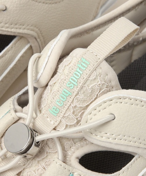le coq sportif(ルコックスポルティフ)の「le coq sportif/ロレーヌ SS/759481(スリッポン・レディース・ベージュ/ブラック/グレー・LARGE/MEDIUM)」の18枚目の写真
