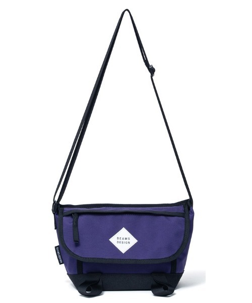 BEAMS DESIGN(ビームス デザイン)の「BEAMSDESIGN(ビームスデザイン)Slash かぶせショルダーバッグ(S)(ショルダーバッグ・メンズ・ベージュ/パープル/グリーン/ブラック/カーキ・FREE)」の5枚目の写真