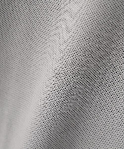 MARGARET HOWELL(マーガレットハウエル)の「COTTON PIQUE JERSEY TOP(Tシャツ/カットソー・メンズ・グレー/ネイビー系1・LARGE/MEDIUM/X-LARGE)」の5枚目の写真