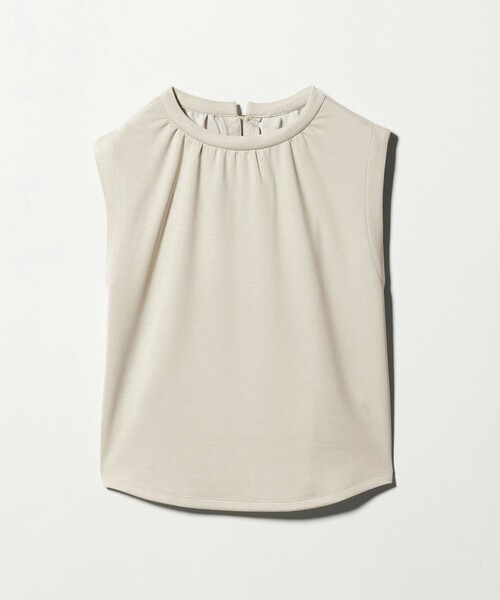 A DAY IN THE LIFE UNITED ARROWS(アデイインザライフユナイテッドアローズ)の「ライトダンボール ノースリーブTシャツ <A DAY IN THE LIFE>(Tシャツ/カットソー・レディース・ダークグレー/ライトグレー/オフホワイト・FREE)」の13枚目の写真