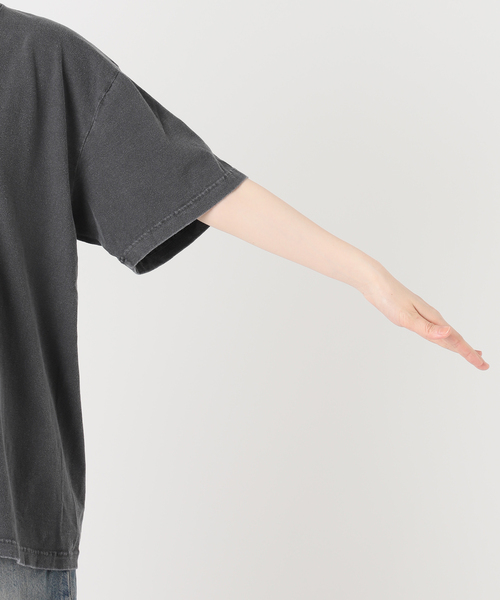 FRAMeWORK(フレームワーク)の「JOHNBULL/ジョンブル NIRVANA SMILEY Tシャツ(Tシャツ/カットソー・レディース・ベージュ/ブラック・FREE)」の8枚目の写真