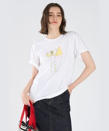 希少 廃盤 アニエスベー／チビロゴＴシャツ 白 楽天市場】