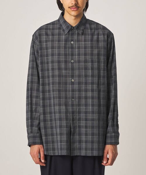 Steven Alan(スティーブンアラン)の「<Steven Alan> スラブ チェック レギュラーカラー シャツ LOOSE(シャツ/ブラウス・メンズ・ダークグレー/オリーブ・L/M/S/XL)」の21枚目の写真
