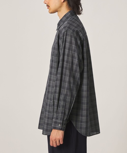 Steven Alan(スティーブンアラン)の「<Steven Alan> スラブ チェック レギュラーカラー シャツ LOOSE(シャツ/ブラウス・メンズ・ダークグレー/オリーブ・L/M/S/XL)」の20枚目の写真