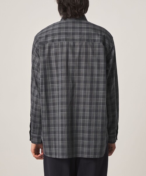 Steven Alan(スティーブンアラン)の「<Steven Alan> スラブ チェック レギュラーカラー シャツ LOOSE(シャツ/ブラウス・メンズ・ダークグレー/オリーブ・L/M/S/XL)」の19枚目の写真