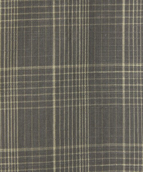 Steven Alan(スティーブンアラン)の「<Steven Alan> スラブ チェック レギュラーカラー シャツ LOOSE(シャツ/ブラウス・メンズ・ダークグレー/オリーブ・L/M/S/XL)」の4枚目の写真