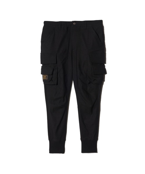 glamb（グラム）の「Sarrouel Rib Cargo Pants / サルエルリブカーゴパンツ（カーゴパンツ・メンズ・グレー/ブラック・S/M/L）」の3枚目の写真