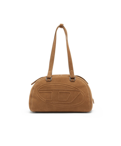 DIESEL(ディーゼル)の「ウィメンズ ショルダーバッグ 1DR DOME SHOULDER(ショルダーバッグ・レディース・ベージュ・UNI)」の1枚目の写真