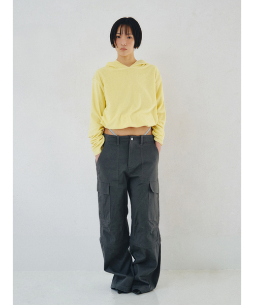 PLZPROJECT（プリーズプロジェクト）の「TERRY HOOD, BUTTER（パーカー・レディース・その他・FREE）」の2枚目の写真