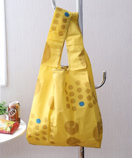 392 plusm(サンキューニプリュスエム)の「392plusm 392PLUSM ECO BAG_BIG サンキューニ プリュスエム エコバッグ ビッグ(エコバッグ/サブバッグ・メンズ・カーキ系2/ブルー系3/イエロー系3/ピンク系3/ブラウン系2/レッド系2/ブラック系2/イエロー系2・ONE)」の17枚目の写真