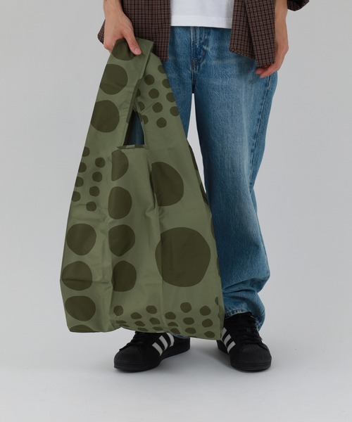 392 plusm(サンキューニプリュスエム)の「392plusm 392PLUSM ECO BAG_BIG サンキューニ プリュスエム エコバッグ ビッグ(エコバッグ/サブバッグ・メンズ・カーキ系2/ブルー系3/イエロー系3/ピンク系3/ブラウン系2/レッド系2/ブラック系2/イエロー系2・ONE)」の22枚目の写真
