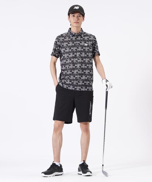 New Balance Golf(ニューバランスゴルフ)の「【new balance golf】リップルロゴ柄 半袖 カラーシャツ (MENS)(シャツ/ブラウス・メンズ・ブラック/カーキ・X-LARGE/LARGE/MEDIUM/XX-LARGE)」の10枚目の写真