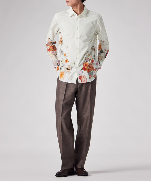 Paul Smith（ポールスミス）の「"Climbing Floral" プリントシャツ / 263302 A112（シャツ/ブラウス・メンズ・オフホワイト・X-LARGE/LARGE/MEDIUM/SMALL）」の8枚目の写真