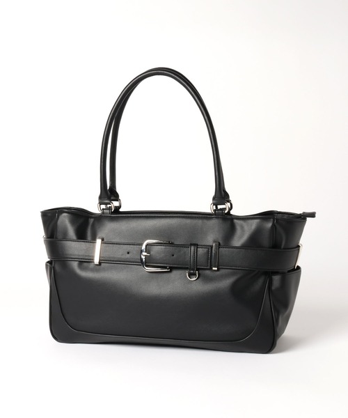HARE(ハレ)の「ベルトボストントートBAG(HARE)(トートバッグ・メンズ・ブラック・FREE)」の6枚目の写真