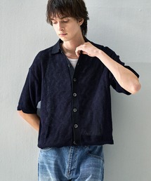 DRAPED PLACKET POLO SHIRT（ニット/セーター）｜SOSHIOTSUKI（ソウシ